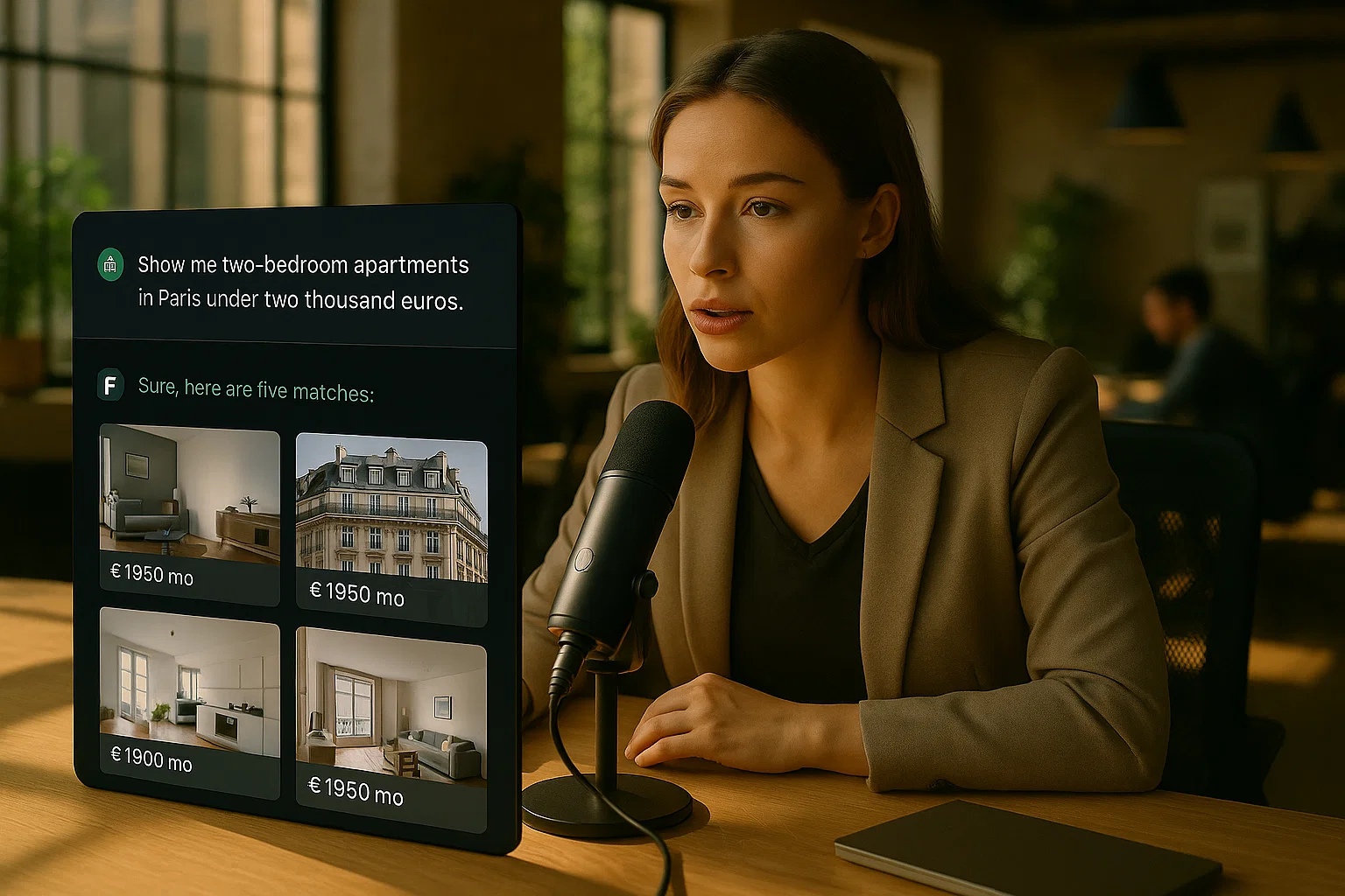 Real estate property showcase